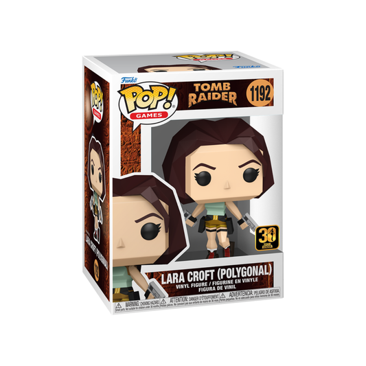 Funko Pop: Tomb Raider - Lara Croft Polygonal #1192