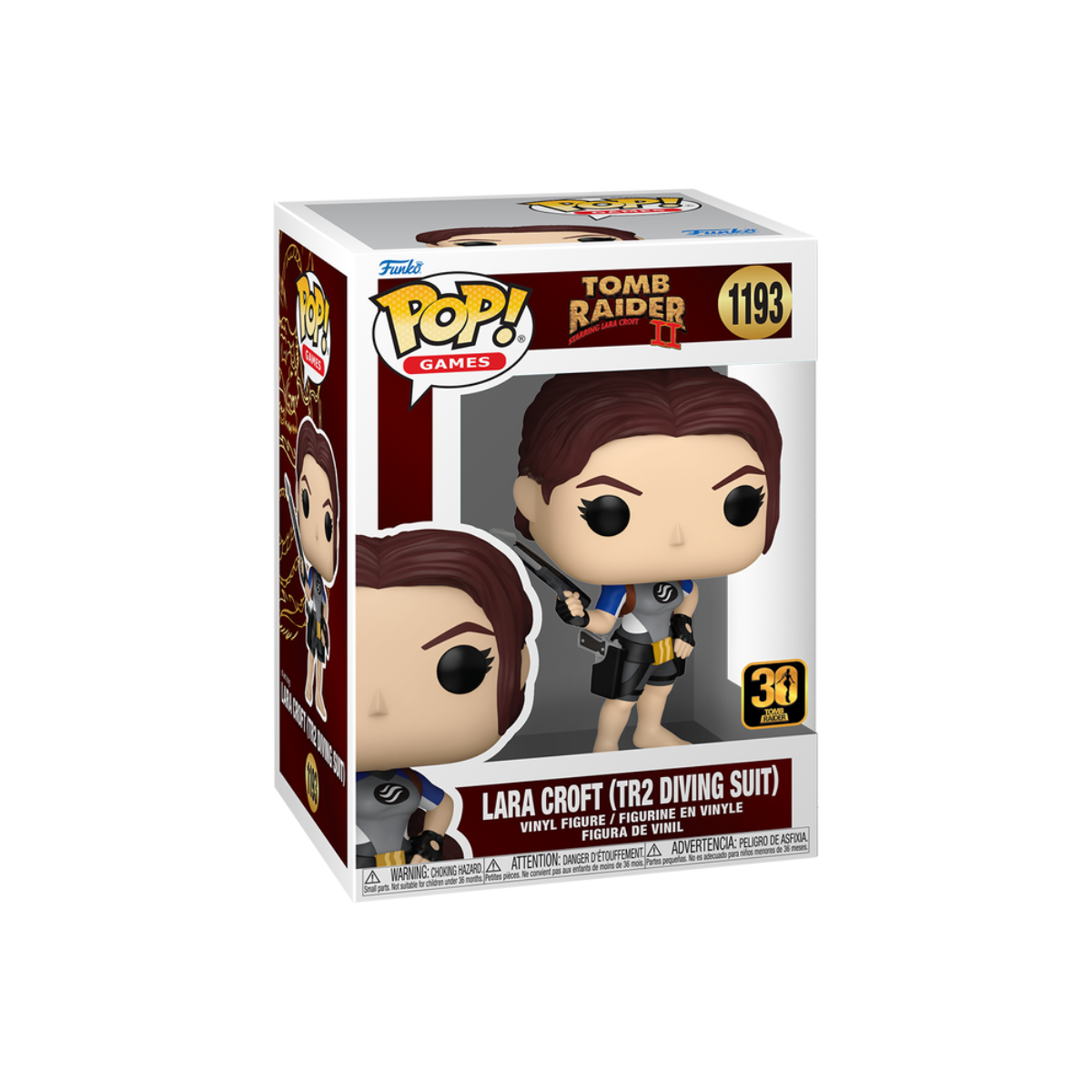 Funko Pop: Tomb Raider 2 - Lara Croft TR2 Diving Suit #1193
