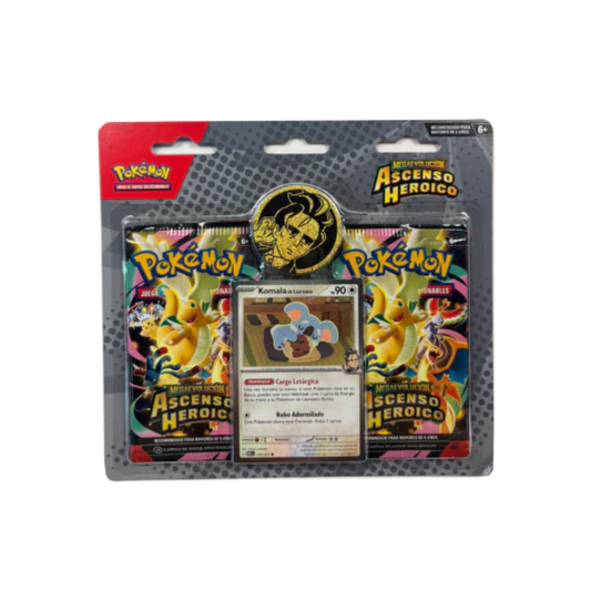 Pokémon Tcg Mega Evolución Ascenso Heroico Larry Colección en Español