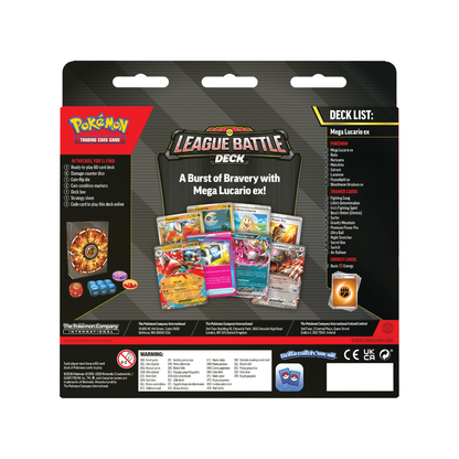 Pokémon Tcg: League Battle Deck Mega Lucario ex Inglés