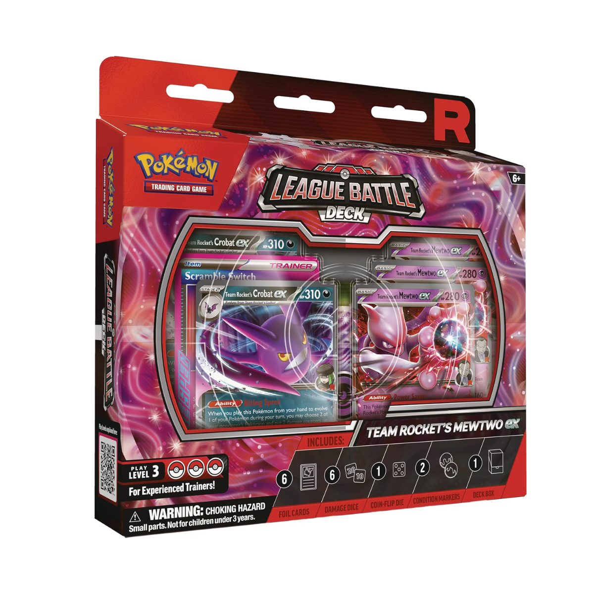 Pokémon Tcg: League Battle Deck Team Rocket's Mewtwo ex Inglés