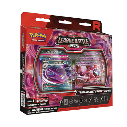 Pokémon Tcg: League Battle Deck Team Rocket's Mewtwo ex Inglés