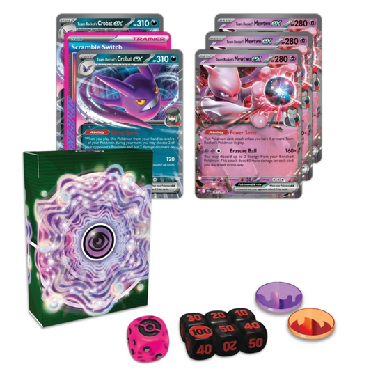 Pokémon Tcg: League Battle Deck Team Rocket's Mewtwo ex Inglés