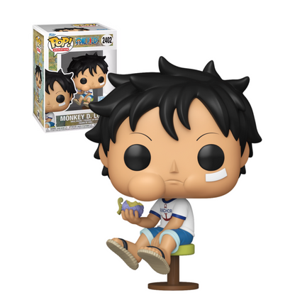 Funko Pop: One Piece - Monkey D Luffy Eating Devil Fruit Exclusivo #2402