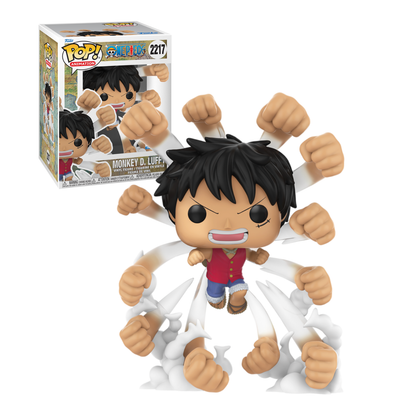 Funko Pop: One Piece - Monkey D. Luffy Gomu Gomu Gatling Exclusivo #2217