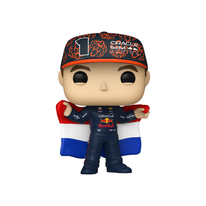 Funko Pop: Racing Red Bull F1 - Max Verstappen With Flag Exclusivo #18