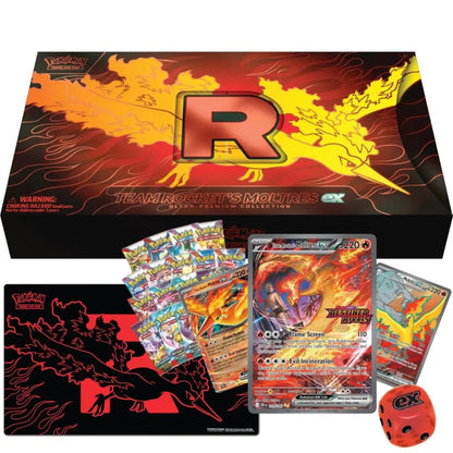 Pokemon Tcg Ultra Premium Collection Team Rocket Moltres Ex Inglés