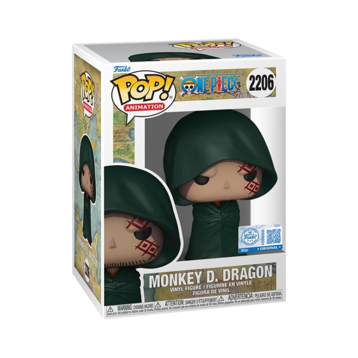 Funko Pop: One Piece - Monkey D Dragon Exclusivo #2206