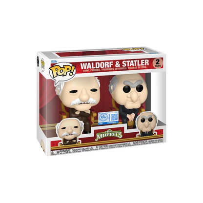 Funko Pop: The Muppets - Waldorf y Statler 2 Pack