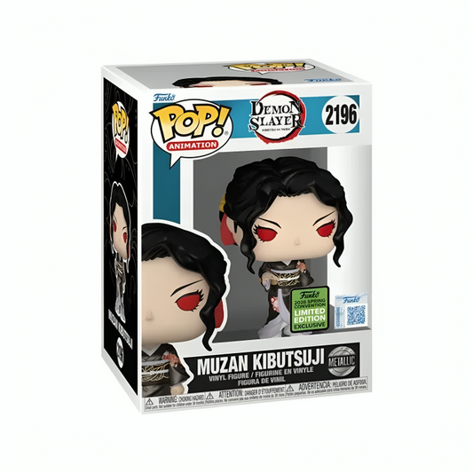 Funko Pop: Demon Slayer - Muzan Kibutsuji Metallic Exclusivo ECCC #2196