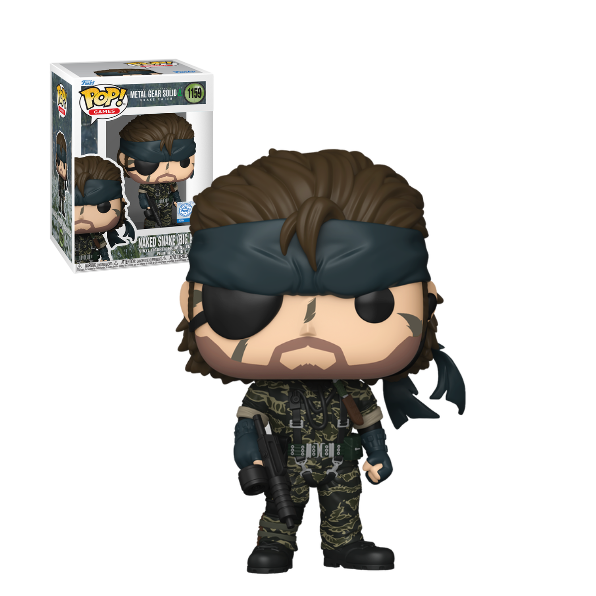 Funko Pop: Metal Gear Solid - Naked Snake Big Boss Exclusive #1159