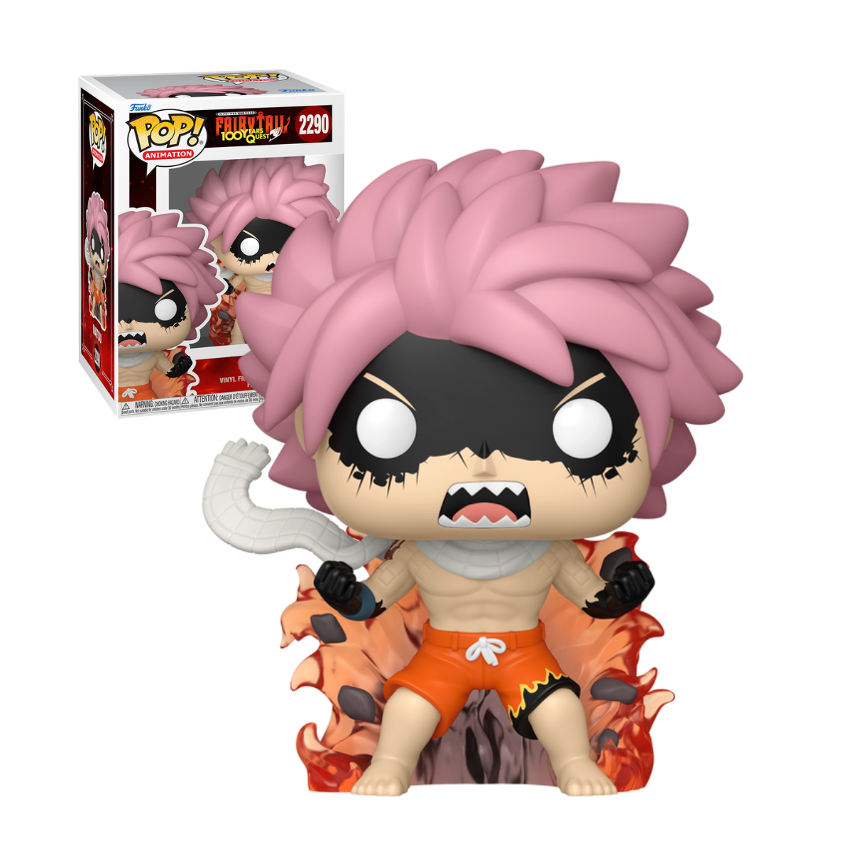 Funko Pop: Fairy Tail 100 Years Quest - Natsu (Fired Up) Exclusivo #2290