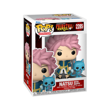 Funko Pop: Fairy Tail 100 Years Quest - Natsu & Happy #2285