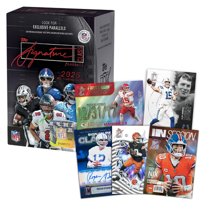Topps Nfl Signature Class 2025 Football Traiding Cards Value Box