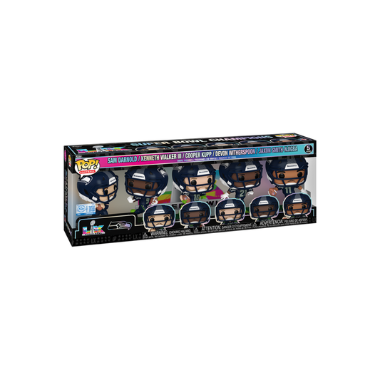 Funko Pop: NFL Seattle Seahawks Super Bowl LX 5 Pack