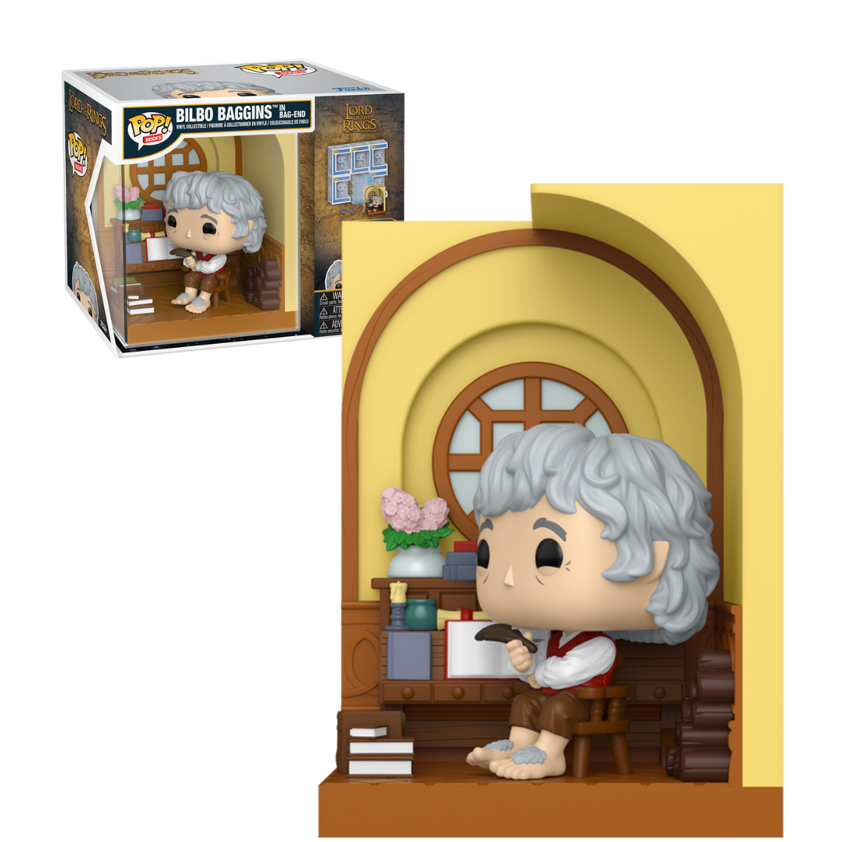Funko Pop: Nooks: The Lord Of The Rings - Bilbo Baggins in Bag-End