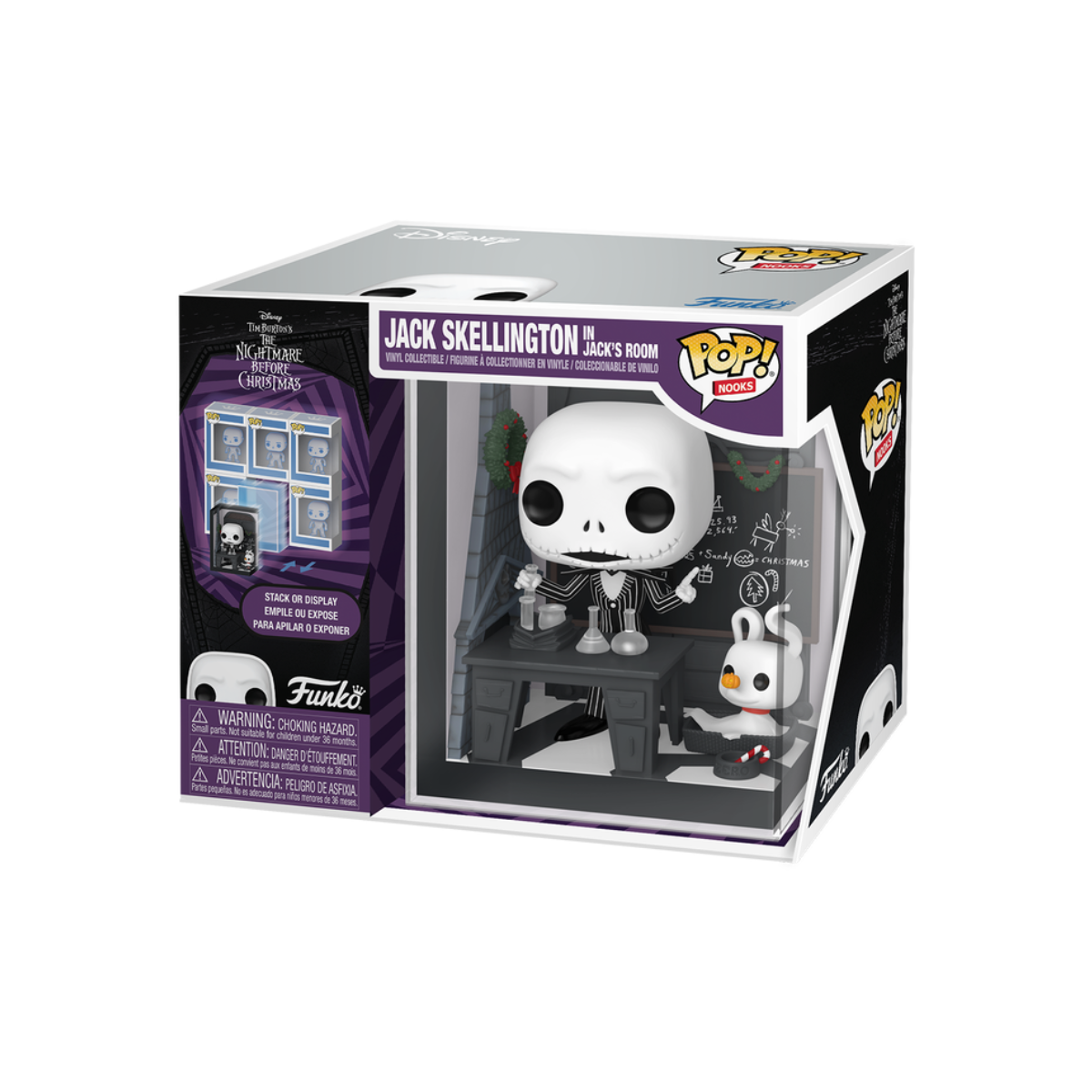 Funko Pop: Nooks: The Nightmare Before Christmas - Jack Skellington in Jack’s Room