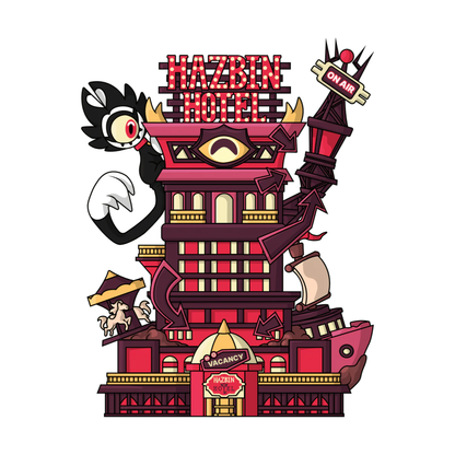 Youtooz Hazbin Hotel - Old Hazbin Hotel 8 Pulg