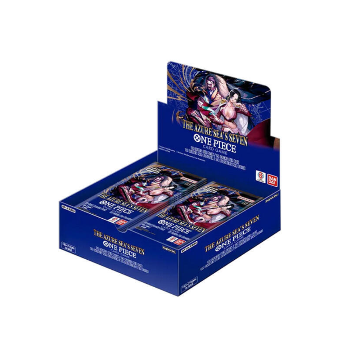One Piece Tcg: The Azure Sea's Seven Booster Box (op-14) Op 14 Inglés