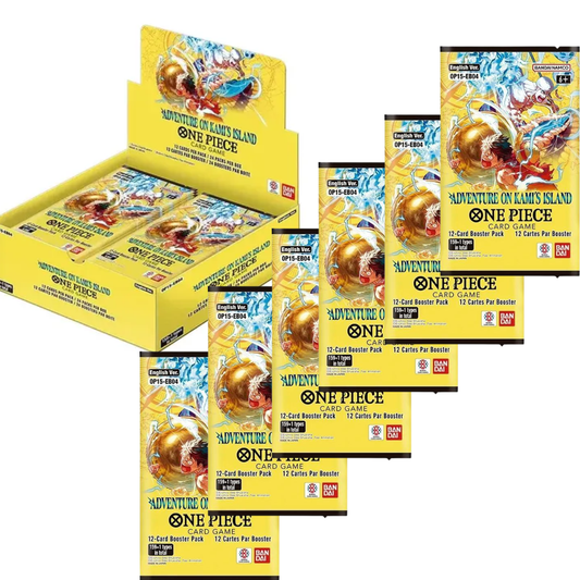One Piece Tcg: Adventure On Kamis Island Op15 Booster Box Inglés