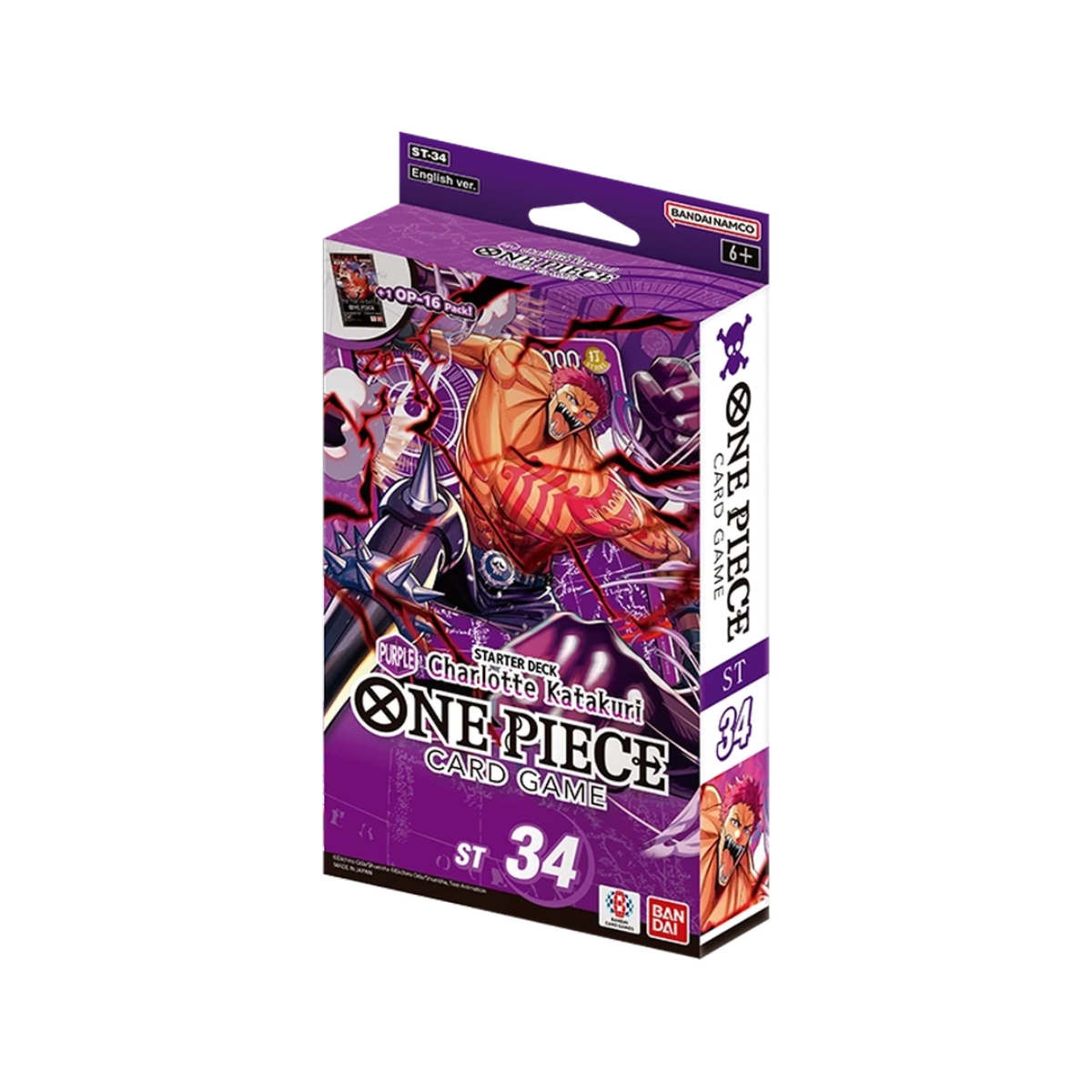 One Piece Tcg Starter Deck ST 34 Purple Charlotte Katakuri Ingles