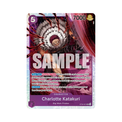 One Piece Tcg Starter Deck ST 34 Purple Charlotte Katakuri Ingles
