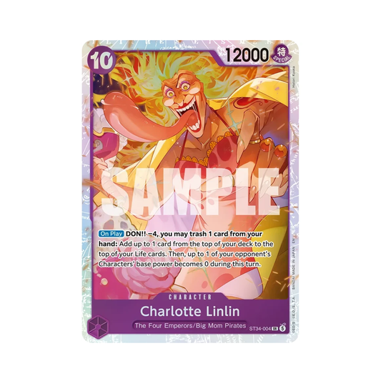 One Piece Tcg Starter Deck ST 34 Purple Charlotte Katakuri Ingles