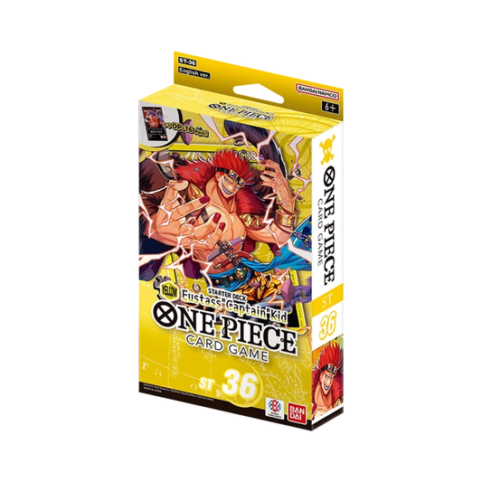 One Piece Tcg Starter Deck ST 36 Yellow Eustass Captain Kid Ingles