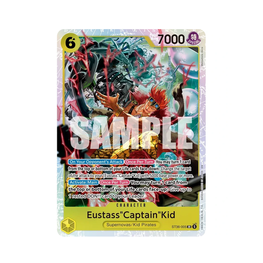 One Piece Tcg Starter Deck ST 36 Yellow Eustass Captain Kid Ingles