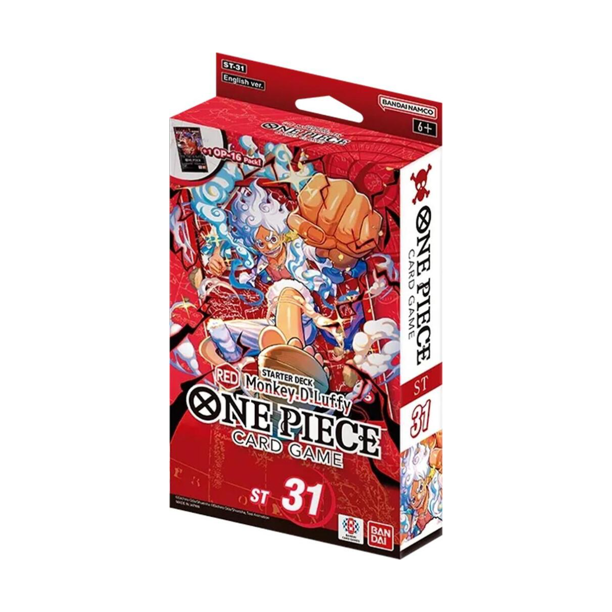 One Piece Tcg Starter Deck ST 31 Red Monkey D Luffy Ingles