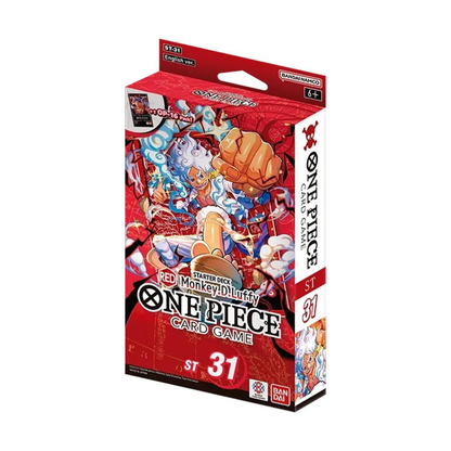 One Piece Tcg Starter Deck ST 31 Red Monkey D Luffy Ingles