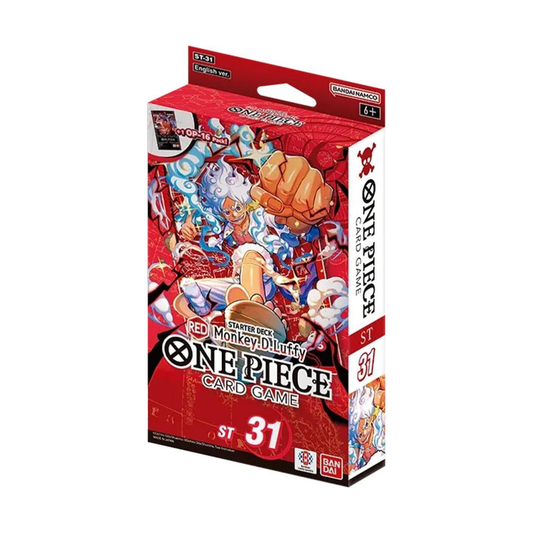 One Piece Tcg Starter Deck ST 31 Red Monkey D Luffy Ingles