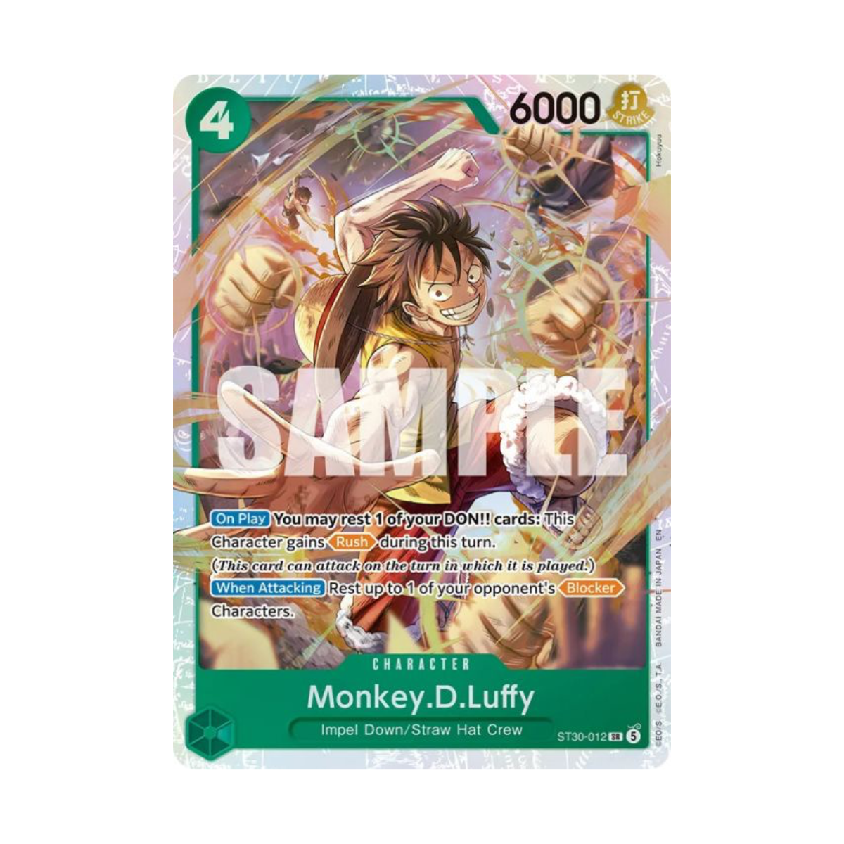 One Piece Tcg Starter Deck Ex ST 30 Luffy & Ace Ingles
