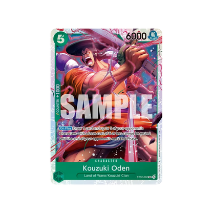 One Piece Tcg Starter Deck ST 32 Green Roronoa Zoro Ingles