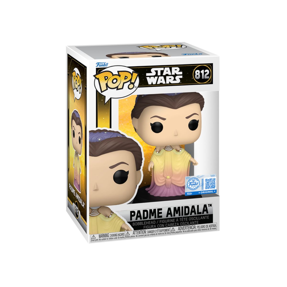 Funko Pop: Star Wars -  Padme Amidala in Lake Dress Exclusivo #812