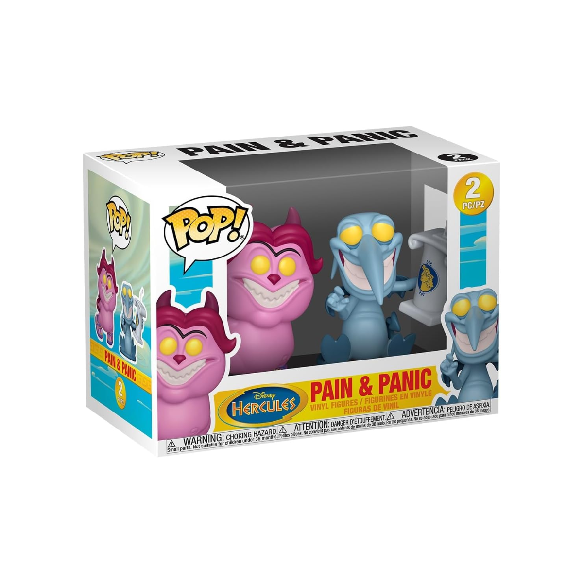 Funko Pop: Hercules - Pain & Panic 2 Pack