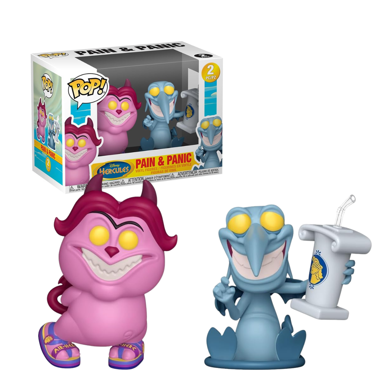 Funko Pop: Hercules - Pain & Panic 2 Pack