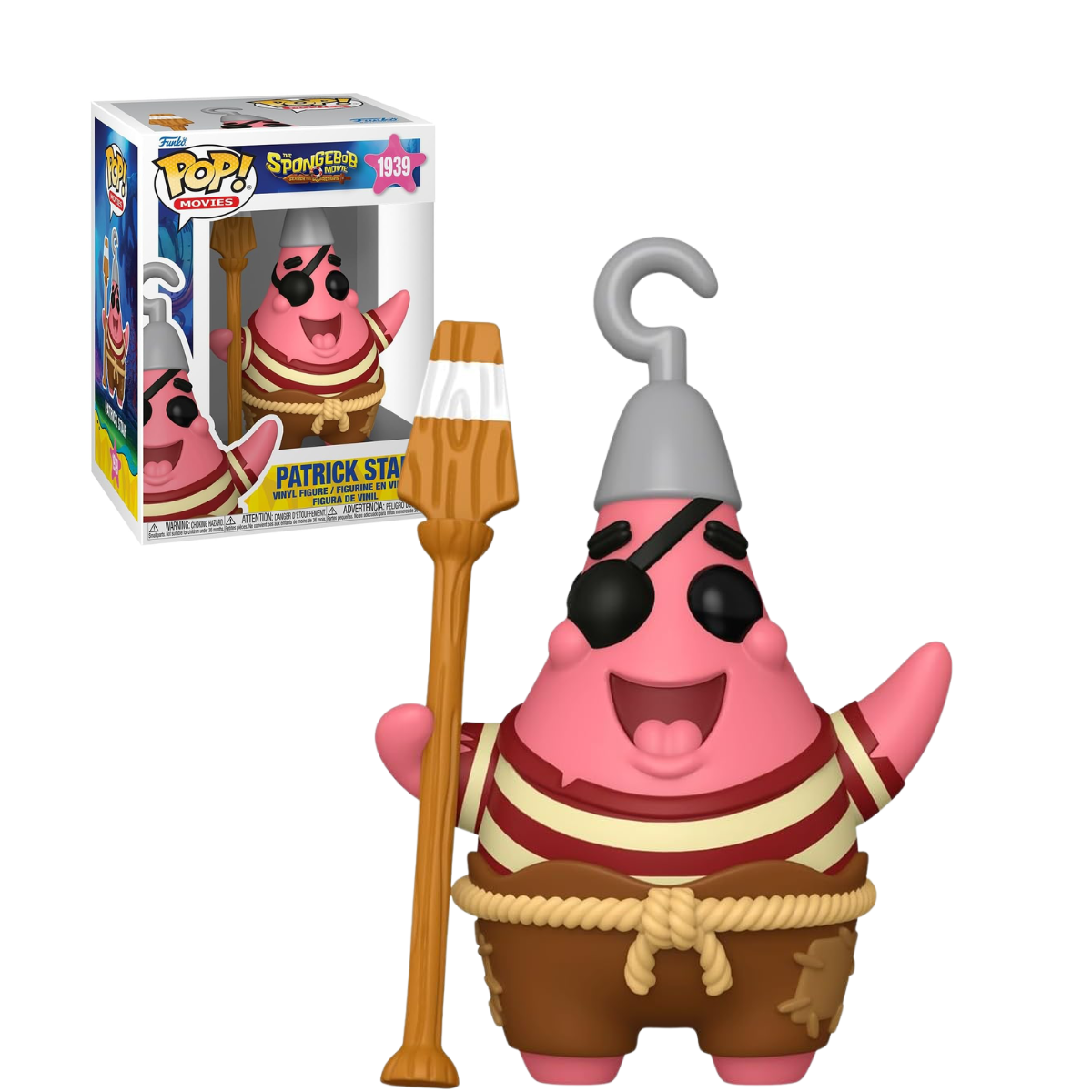 Funko Pop: The Sponge Bob Movie Search Square Pants - Patricio Pirata #1939
