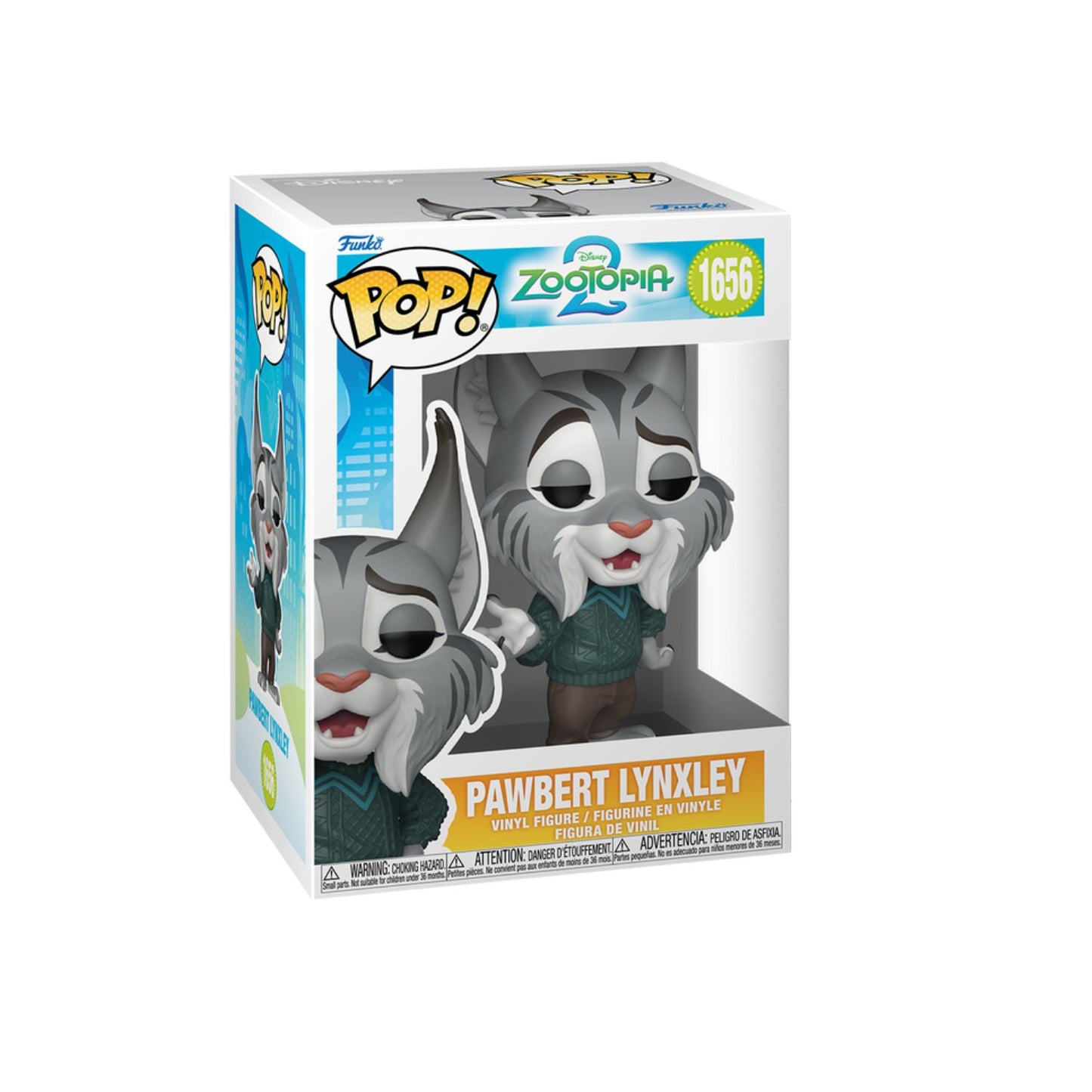 Funko Pop: Disney Zootopia -Pawbert Lynxley #1656