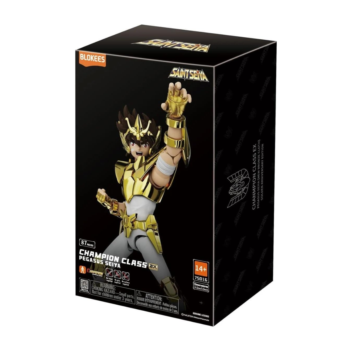 Figura Blokees Saint Seiya Champion Class EX: Pegasus Seiya 75016 CCXP 26 Edición