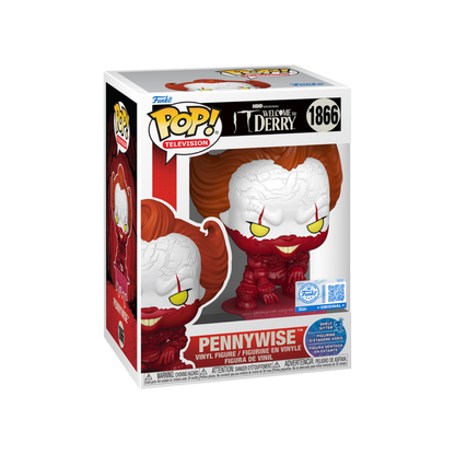 Funko Pop: Shelf Sitter It Welcome To Derry - Pennywise Bloody Exclusivo #1866