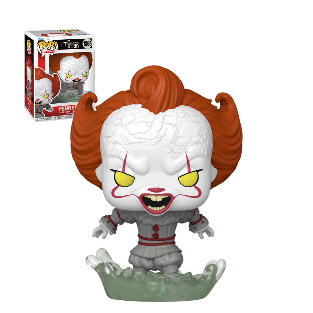 Funko Pop: It Welcome To Derry - Pennywise Splashing Target Con Exclusive #1865