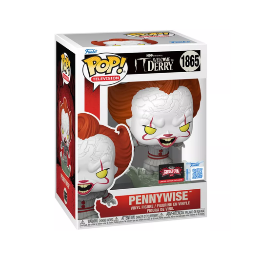 Funko Pop: It Welcome To Derry - Pennywise Splashing Target Con Exclusive #1865