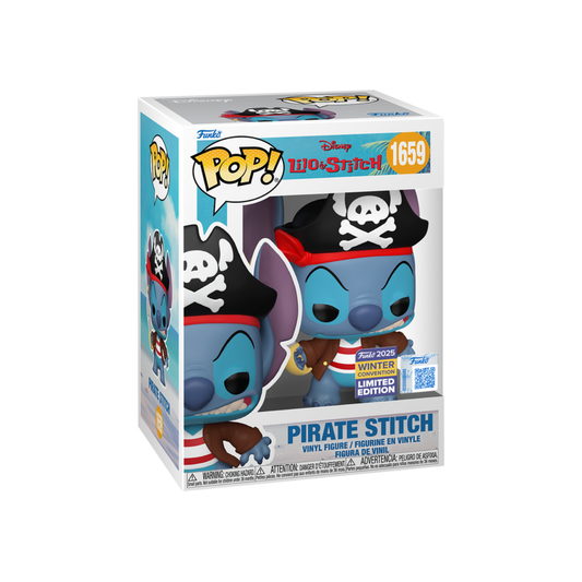 Funko Pop: Lilo & Stitch - Pirate Stitch Winter Convention 2025 #1659