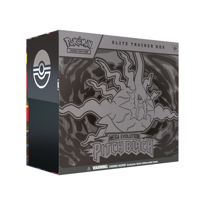 Pokemon Tcg Mega Evolution Pitch Black Elite Trainer Box CASE en Ingles