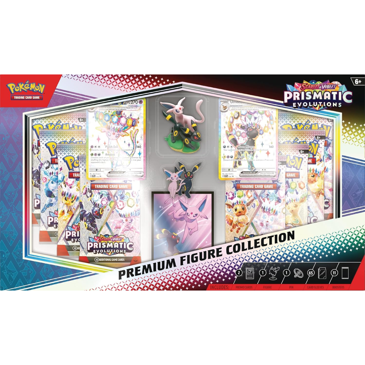 Pokemon Tcg - Prismatic Evolutions Premium Figure Inglés