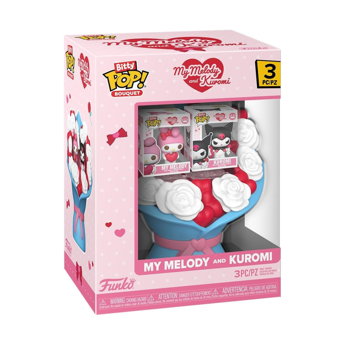 Funko Pop: Bitty Bouquet! Ramo San Valentin - My Melody & Kuromi