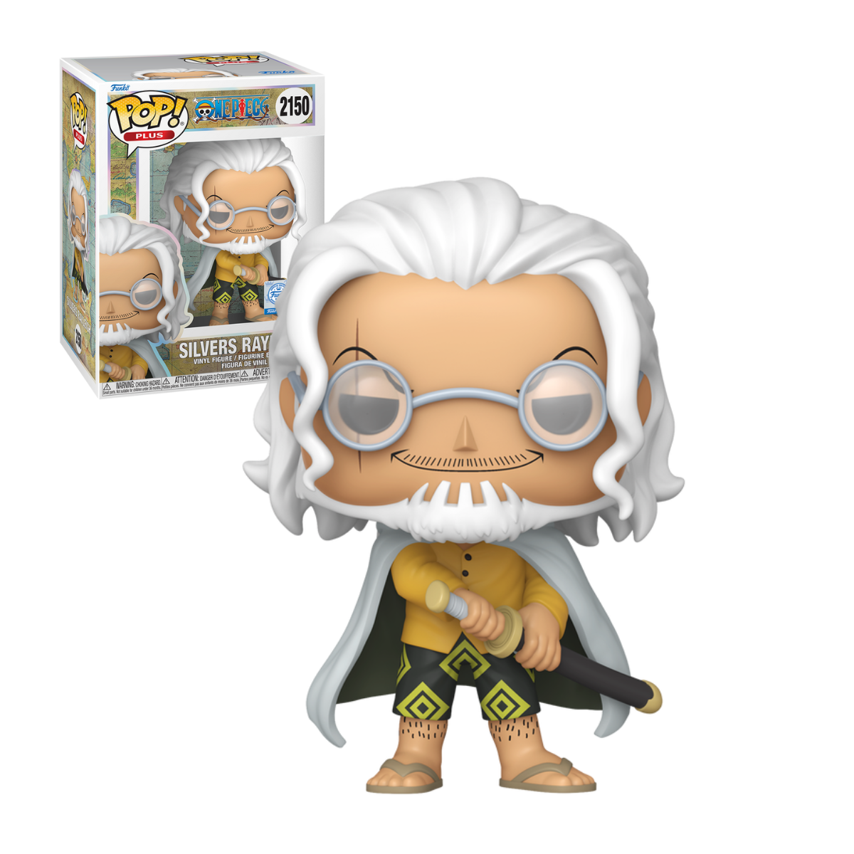Funko Pop: Plus! One Piece - Silvers Rayleigh Exclusivo #2150