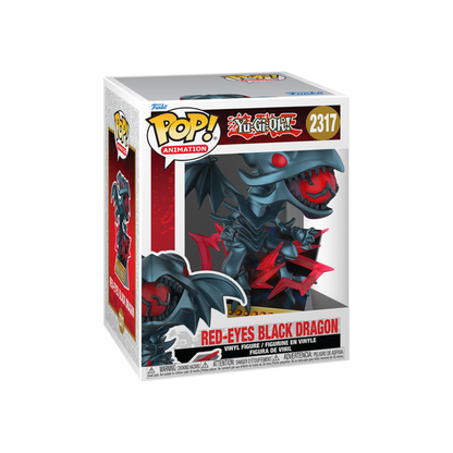 Funko Pop Premium: Yu Gi Oh! - Red Eyes Black Dragon Card #2317