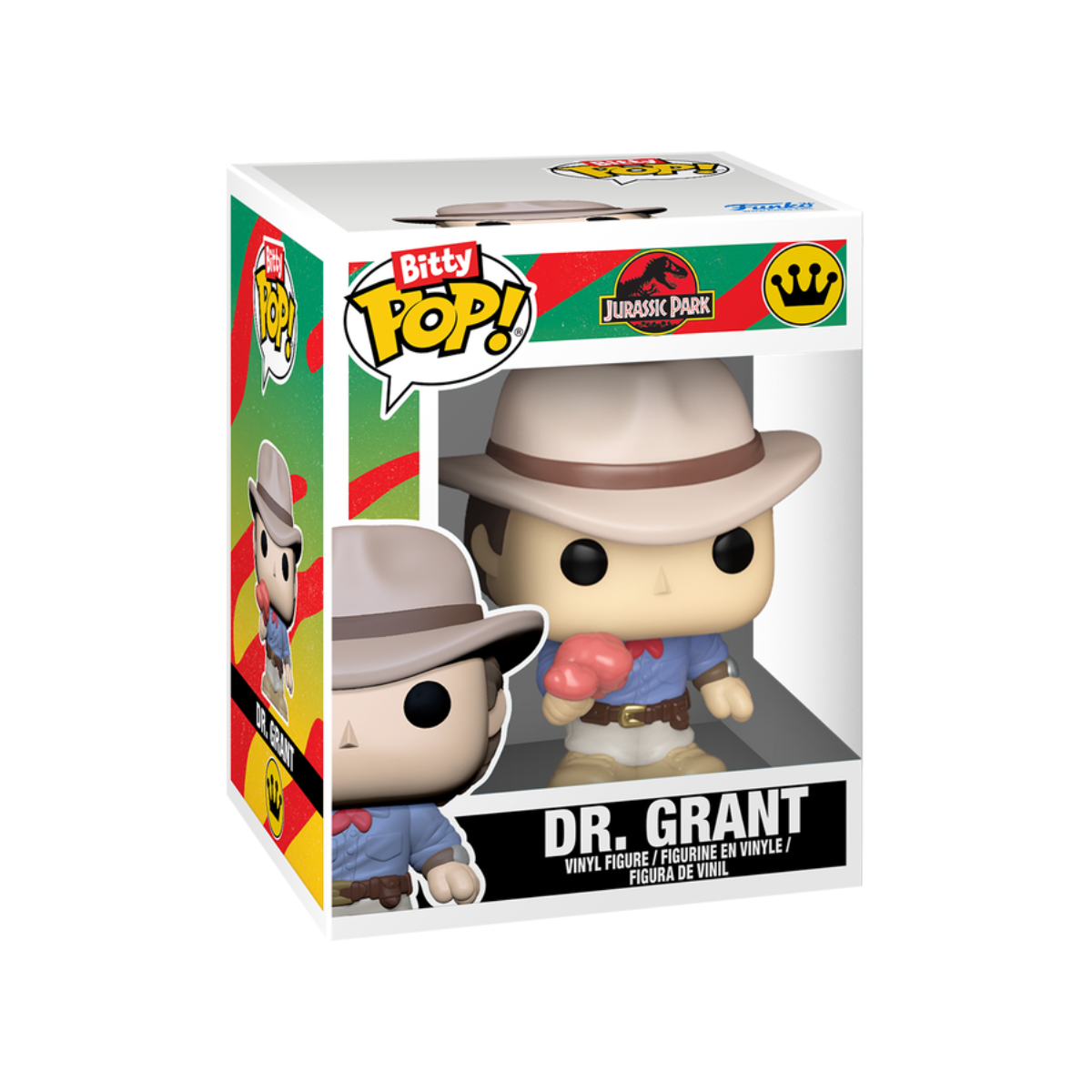 Funko Pop: Bitty Rides: Jurassic Park - Dr Alan Grant And Jurassic Suv